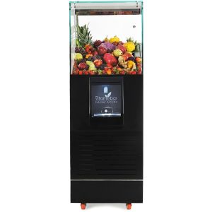 myVITAMINBAR 0.5M Μαύρο Ψυγείο Βιτρίνα Vitaminbar με 1 Αποχυμωτή - 50x100,5x148cm