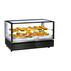 ROLLER GRILL HD1200 (ΕΤΟΙΜΟΠΑΡΑΔΟΤΑ) (120x65x73,5cm) Θερμαινόμενη Επιτραπέζια Βιτρίνα