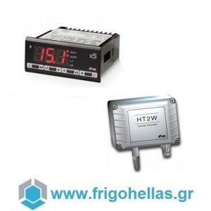 LAE Electronic LTR-5ASRE + HT2WSE Electronic Lightener with 1 Relay - 230V & Humidity Sensor (Relative Humidity: 0% -100%)