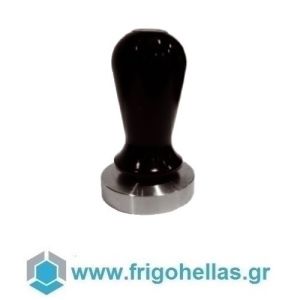BELOGIA CTD 240004 Dynamometric Tamper with Flat Stainless Steel Base and Aluminum Handle in Black Color- Ø57mm