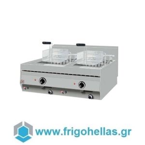 North FL20 Professional Electric Fryer 10 + 10 Lit - 20Kw - 380Volt (Greek)