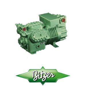 BITZER 6JE-33Y ECOLINE Semi-Automatic 33HP Refrigerated Compressor (R404a 42.80Kw / Evap. -10 ° C / Cond. + 50 ° C) With 2 Capacity Regulator