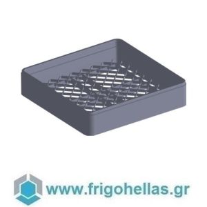 ALFA (500x500mm) Καλάθι Πλυντηρίου Πλαστικό - Για Μαχαιροπήρουνα (ALFA ELVIOMEX)