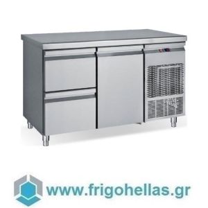 BAMBAS FROST PG 139 1S1P (139x70x85cm) (Εξουσιοδοτημένο Service) Ψυγείο Πάγκος Συντήρησης - 1 Πόρτα & 2 Συρτάρια - 0/+10°C
