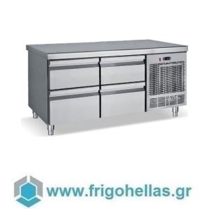 BAMBAS FROST PS 139 (139x70x68cm) (Εξουσιοδοτημένο Service) Ψυγείο Πάγκος Συντήρησης Χαμηλός - 4 Συρτάρια - 0/+10°C
