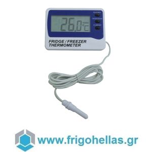 Eti 810-210 Digital Fridge/Freezer Alarm Thermometer With Max/Min Function (-49.9 °C to +69.9 °C)