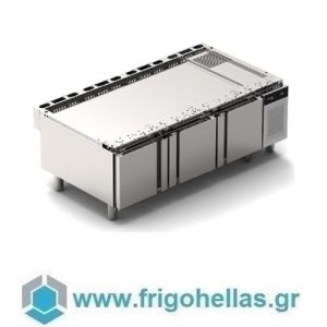 FAGOR CCP7-3G (160x63x59 cm) (169 Lit) Inox ΧΑΜΗΛΟ Ψυγείο Πάγκος Συντήρησης με 3 Πόρτες - (Ενεργειακή Κλάση: C) ( -2 / +8°C)