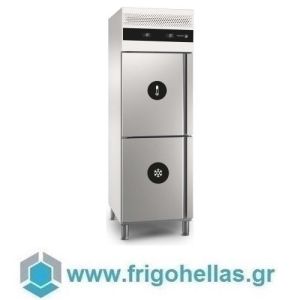 Fagor CUD-12S/N (506 Lit) Inox Ψυγείο Θάλαμος Συντήρησης Με Ξεχωριστή Κατάψυξη - Πόρτες 1+1 - Διαστάσεις: 69,3x72,6x206,7 cm 