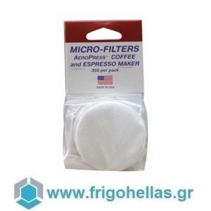 AeroRress Micro-Filters (6,4cm) Ανταλλακτικά Φίλτρα για Καφετιέρα με Σύστημα Aeropress (ΠΡΟΣΦΟΡΑ)