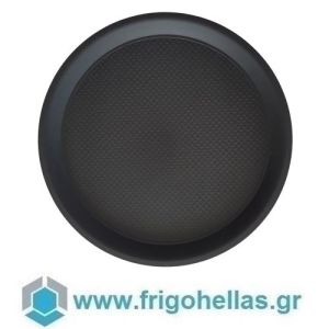 PROPLAST 2-238-07 FAST FOOD (Ø38cm) (ΕΤΟΙΜΟΠΑΡΑΔΟΤΑ) Πλαστικός Δίσκος Σερβιρίσματος - Μαύρο