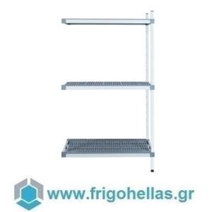 Frigo Hellas IPC600X500S3 (60x50x180cm) (ΕΤΟΙΜΟΠΑΡΑΔΟΤΑ) Ράφια Ψυκτικών Θαλάμων με 3 Ραφιέρες - INOXPLAST  corner