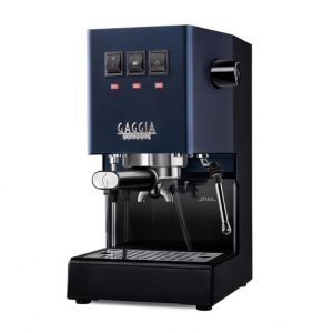GAGGIA NEW CLASSIC EVO PRO BLUE (2,1lit - 15 BAR) Οικιακή Μηχανή Καφέ Espresso - Cappuccino (Αλεσμένος καφές & Παστίλιες Coffee pods)