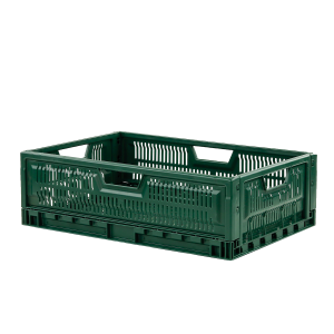 Gilac G030010 (60x40x19cm - 36 Lit) Πράσινο Αναδιπλούμενο Τελάρο Αποθήκευσης - 64.67.030 (M.O.Q : 100 τμχ)