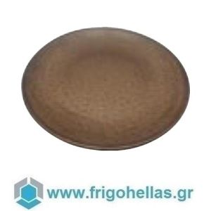IREAR OSH-GR-17-DZ (Ø17cm) (ΕΤΟΙΜΟΠΑΡΑΔΟΤΑ) Πιάτο ρηχό Πορσελάνης - Amarande gordion ORGANIC (bronze) (101107) (M.O.Q : 6 τμχ)
