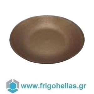 IREAR OSH-GR-21-CK (Ø21cm) (ΕΤΟΙΜΟΠΑΡΑΔΟΤΑ) Πιάτο βαθύ Πορσελάνης - Amarand gordion ORGANIC (bronze) (101110) (M.O.Q : 6 τμχ)