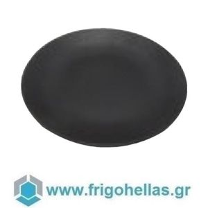 IREAR RSH-GL-21-DZ (Ø21cm) (ΕΤΟΙΜΟΠΑΡΑΔΟΤΑ) Πιάτο ρηχό Πορσελάνης - Pallene glam στρογγυλό (mat black) (101066) (M.O.Q : 6 τμχ)