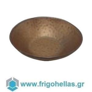 IREAR RSH-GR-16-OV (Ø16,5x9,5cm) (ΕΤΟΙΜΟΠΑΡΑΔΟΤΑ) Μπωλ Πορσελάνης Σαλατιέρα - Pallene gordion στογγυλό (bronze) (101058)