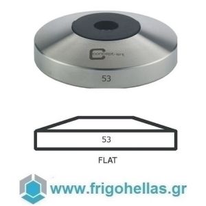 JOE FREX BF53,5mm Stainless Steel Flat Tamper Base-Diameter: 53,5mm