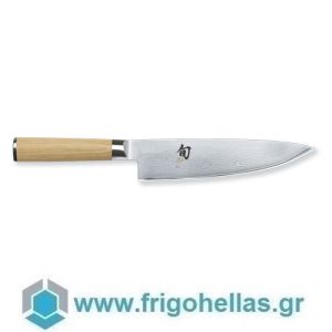 KAI DM-0706W (20cm) (ΕΤΟΙΜΟΠΑΡΑΔΟΤΑ) (Επίσημος Μεταπωλητής) Γιαπωνέζικο Μαχαίρι Σεφ chef Shun Classic White - Μήκος Λάμας: 20cm / Λαβή: 12,2cm