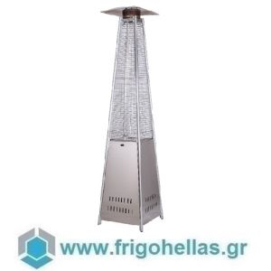KARAMCO FSD-C01 (55x50x227cm) Σόμπα - Θερμάστρα Υγραερίου Πυραμίδα INOX (13KW gas)