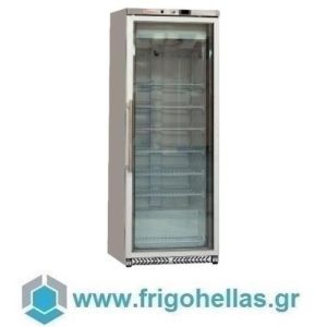 KARAMCO SF40VGS Επαγγελματικό Ψυγείο Βιτρίνα Κατάψυξης Inox 380Lit - 595x653x1840mm