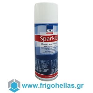 NCH Sparkle (Σετ 10 Τεμαχίων) Γυαλιστικό & Καθαριστικό για Ανοξείδωτες Επιφάνειες (Spray 400ml)