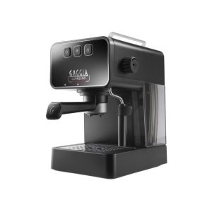 GAGGIA ESPRESSO EVOLUTION BLACK (1,2lit - 15 BAR) Οικιακή Μηχανή Καφέ Espresso - Cappuccino (Αλεσμένος καφές & Παστίλιες Coffee pods)