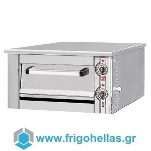 NORTH F80 Electric Pizza Oven 4x300mm - Internal Dimensions: 600x800x170mm
