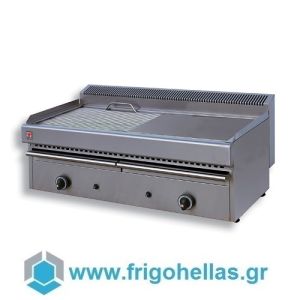 NORTH V25 Table Top Natural Gas Water Grill  - Grid Dimensions: 450x355mm