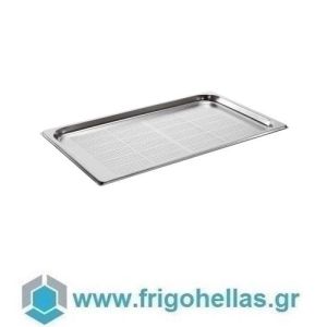 Pan Gn 1/2 Perforated Gastronorm S/Steel Cm 32X26,5X2