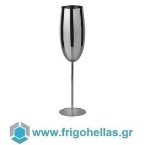 Champagne Glass Ml 270 S/Steel, Gun Metal Black 