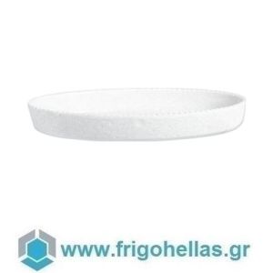 PADERNO 44371-40 (41x23x5,5cm) Οβάλ Πιάτο Ψησίματος Πορσελάνης - Αυλακωτό (IT)