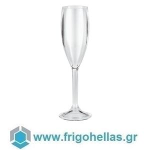 PADERNO 44940-14 (Ø5x22cm - 180ml) Άθραυστο Ποτήρι Σαμπάνιας Πολυκαρβονικό Ποτήρι (Άθραυστα Κατάλληλα για Πισίνα - Pool Bar) (CN)