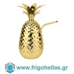 Pineapple Cup Ml 500 S/Steel, Gold 