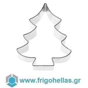 PADERNO 47413-01 (6,4x8x3cm) (ΕΤΟΙΜΟΠΑΡΑΔΟΤΑ) Ανοξείδωτο Κουπάτ-Τσέρκι Ζαχαροπλαστικής Χριστουγεννιάτικο Δέντρο - Έλατο (CN)