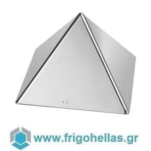 PADERNO 47535-09 (9x9x6) Ανοξείδωτη Φόρμα Πυραμίδα (CN)