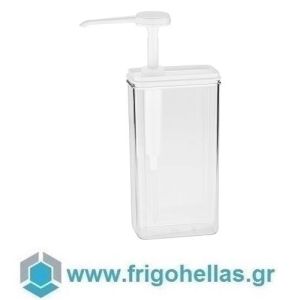PADERNO 47609-16 (1650ml) Ακρυλικό Dispenser-Διανομέας Σάλτσας (NL)