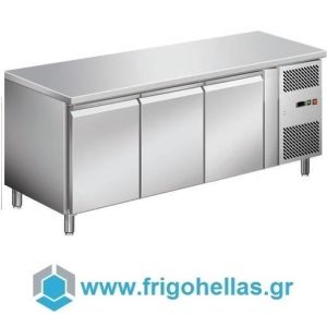 GN3100BT Professional Bench Freezer  with 3 Doors - 1795x700x850mm