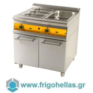 SERGAS BE8S7 Free Standing Electric Bain Marie- 800x750x850mm
