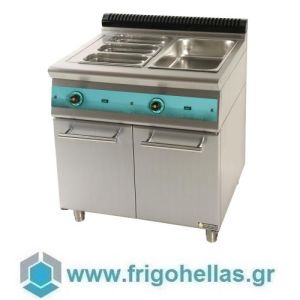SERGAS BE8S9 Free Standing Electric Bain Marie - 800x900x850mm