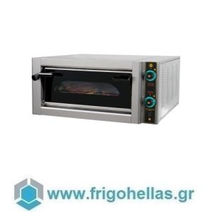 SERGAS F4 Electric Pizza Oven-Single-Internal Dimensions: 610x610x170mm