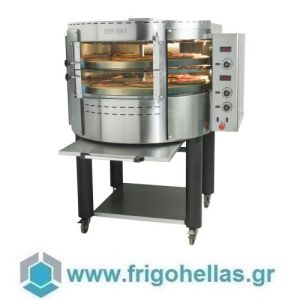 SERGAS RPE2 Electric Pizza Oven with Rotating Plate-Double-Plate Dimensions: 2x (Ø980mm)