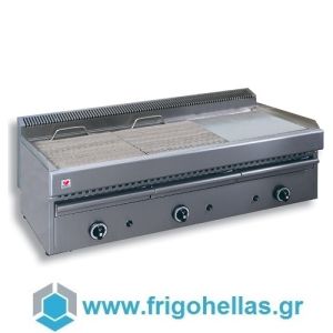 NORTH T35 Table Top Gas Water Grill -Grid Dimensions: 2x 330x470mm