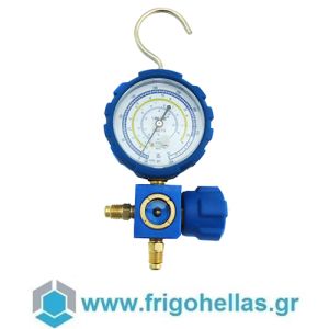 VALUE VMG-1-SL Manometer Case Mono with Low Pressure Manometer for Freund R22 / R134a / R410a / R407c