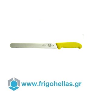 Victorinox 5.4208.25 (25cm) (ΕΤΟΙΜΟΠΑΡΑΔΟΤΑ) (ΠΡΟΣΦΟΡΑ) Μαχαίρι Αλλαντικών με Firbox Λαβή για HACCP-Κίτρινο 