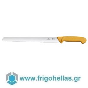Victorinox 5.8443.30 (Επίσημος Μεταπωλητής) (30cm) Μαχαίρι Φιλεταρίσματος Οδοντωτό με Κίτρινη Λαβή SWIBO - Μήκος Λάμας: 30cm 