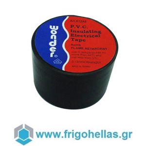 WONDER PVC (ΕΤΟΙΜΟΠΑΡΑΔΟΤΑ) Μονωτική Ταινία Κλιματισμού (Φαρδιά Μαύρη Με Κόλλα) 