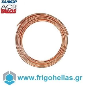 HALCOR 21028034379 (12m) Copper tube 3/8 "Refrigerant 3/8" x0.80 - 9.35x0.80 (Price for purchase 12 meters)